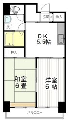 榴ケ岡駅 徒歩9分 6階の物件間取画像